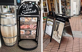 Klassieke stoepborden